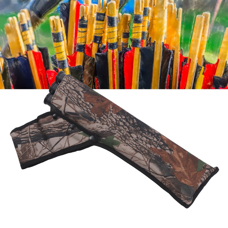 3 Tubes Hip Quiver Waist Hanged Arrow Archery Carry Bag