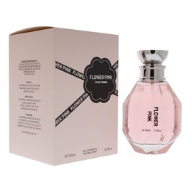 Luxurious Floral Pink Eau de Parfum for Women with Jasmine, Rose & Orchid - Long-Lasting Classic Fragrance Spray - Elegant 3.3oz/100ml Glass Bottle