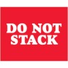 8 x 10" - "Do Not Stack" Labels