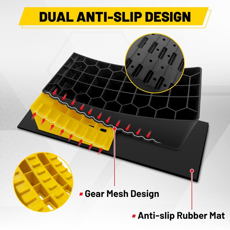 ROBLOCK RV Leveling Blocks Up to 35000 LBS, Camper Leveling