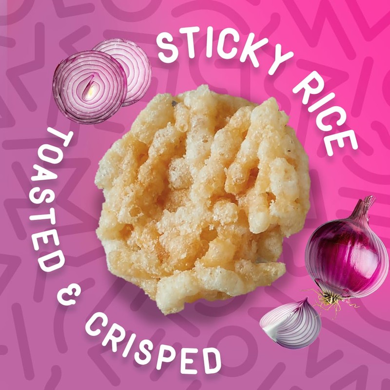 Wowza Sweet Maui Onion - Healthy Snacks, Mini Rice Cakes,