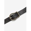 s.Oliver Women's Leather Belt with Clasp Black 85, black