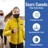 GEARS Neck Dickey - 4-Way Stretch Microfleece Neck Warmer for