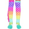 MADMIA Mermaid Socks, Dazzling Knee-High Socks with Blue & Pink