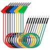 ALAMSCN Pack of 10 Stackable Banana Plugs 4 mm Banana