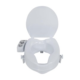 Drive Medical PreserveTech Raised Toilet Seat with Bidet (Ambient Water) Toilet Seat Riser, Elevated Toilet Seats for Seniors and Adults, Toilet Seat Bidet, Toilet Seat Elevator with Bidet Sprayer