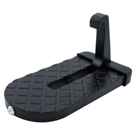 Car Doorstep, Vehicle Rooftop Doorstep Folding Ladder with Saftey Emergency Hammer, Access to Roof-Rack for Truck Car SUV Jeep, Max Load 550 lbs (Style 2)