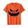 Pumpkin Jack O Lantern Face Jackolantern T-Shirt