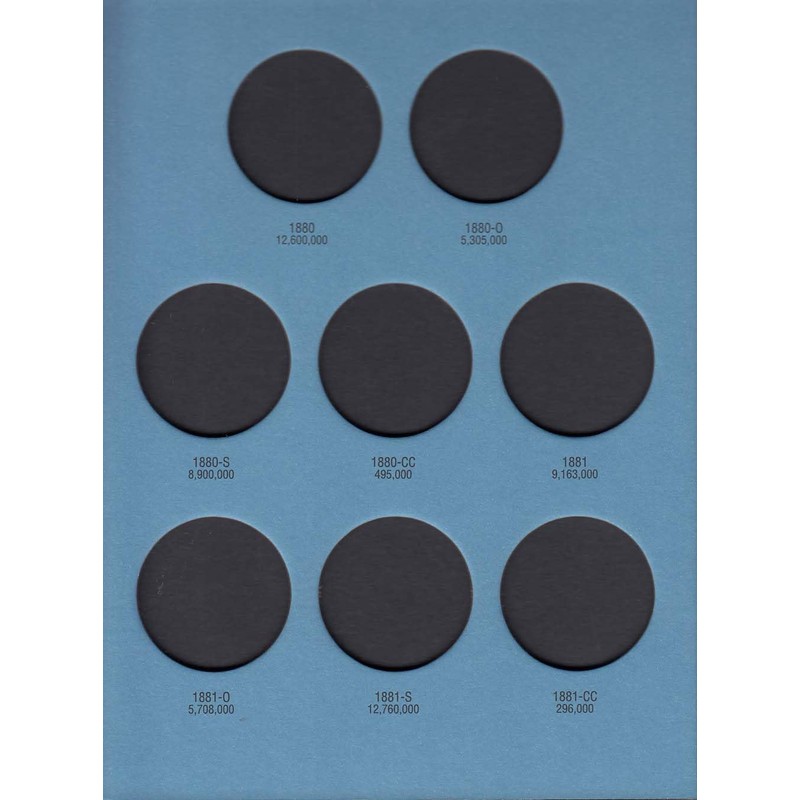 Whitman Coin Folder U.S. Morgan Silver Dollar 1878 – 1921