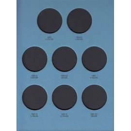 Whitman Coin Folder U.S. Morgan Silver Dollar 1878 – 1921 Four Volume Set #’s 9082 9083 9084 9085