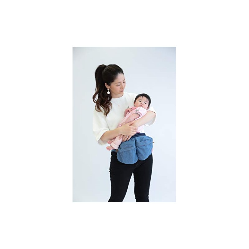 TeLasbaby DaG3 (Dag 3) Denim Foldable Hip Seat and Waist