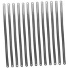 TEHAUX 25Pcs Flexible Hacksaw Blades Parts Double Sided Carbon Steel