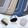 YCTMALL Bath mat Rubber Bathroom Mat-Quick Dry Absorbent Rug Non-Slip