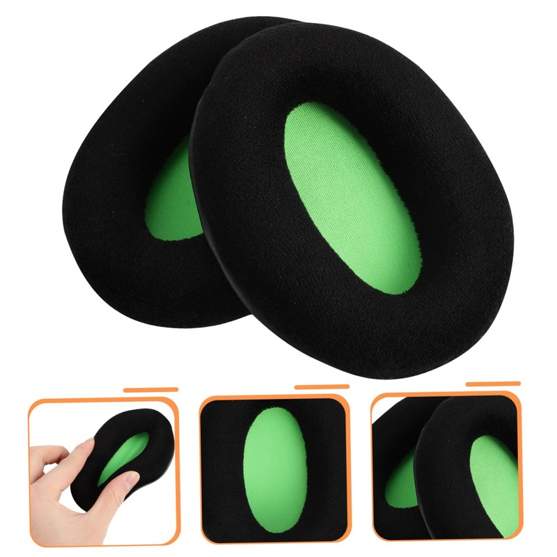 SEWACC 2pcs Sponge Headphone Covers for Khx Hscp Cloud Ii