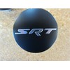 Mopar Dodge Challenger Charger Black SRT Wheel Center Cap Set