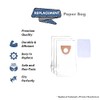 Replacement Part For Shop-Vac Mighty Mini M100 Vacuum Cleaner Bags