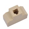 sourcing map RJ11 6P4C Port Telephone Cable Adapter Splitter Connector