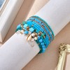 Ornaland 11 Pcs Seed Beaded Bracelets Stretch Boho Small Bead