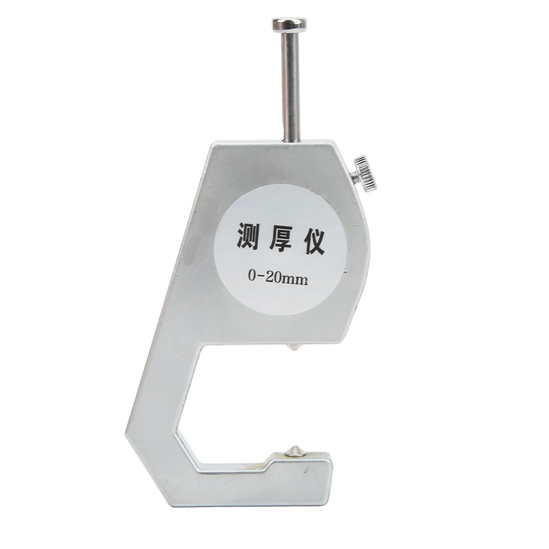 Thickness Gauge Micrometer Meter Cone Head 0‑20mm 0.1mm Resolution Measuring