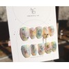 Homemade nail tips - Fiona - Basic - Coffin Egg