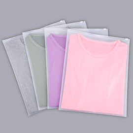 Svaldo Ziplock Bags, Pack of 25 30 x 35 cm Zip Bags Clothes, Storage Clothes, Frosted Travel Bag, Suitcase Organiser Set for Documents, Cosmetics (Without Ventilation Holes)