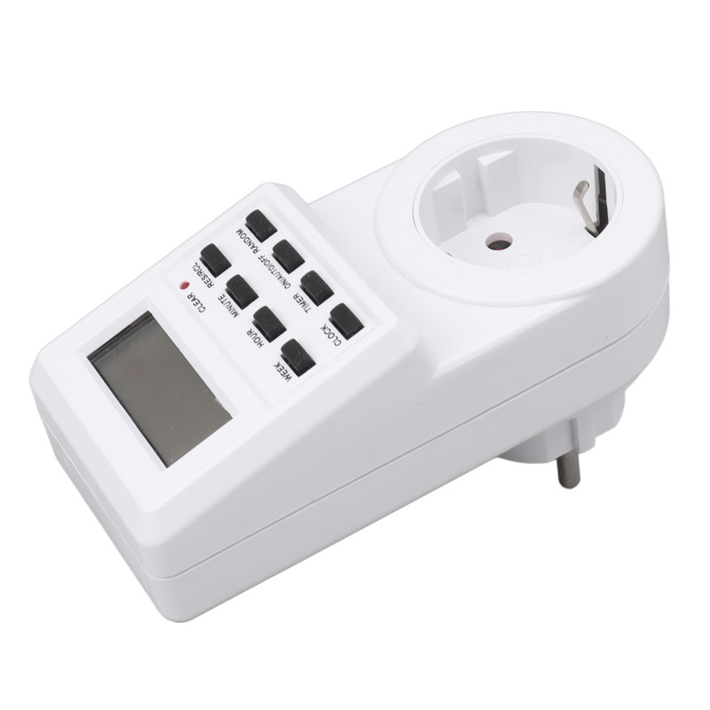 Indoor Mini Outlet Timer Digital Countdown Timer Outlet Indoor Timed