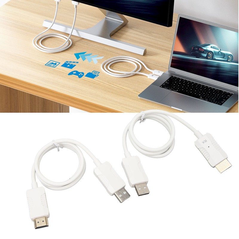 Wireless HD Multimedia Interface Mirror Transmitter Receiver Adapter Cable Dongle