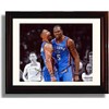 Russell Westbrook & Kevin Durant Autograph Promo Print - Oklahoma