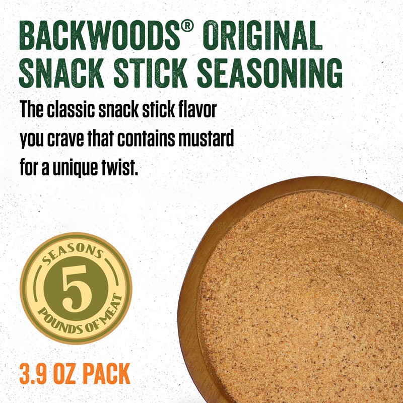 LEM Backwoods Snack Stick Seasoning with Cure Packet