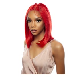 MANE CONCEPT RED CARPET SYNTHETIC HD 13X4 FRONTAL LACE WIG - RCHF214 IVORY - RED