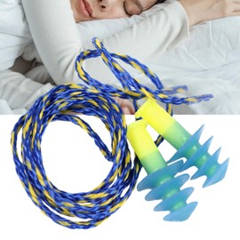 Perfeclan -Ear Plugs Reusable with Cord Comfortable Noise Cancelling Soft Ear Plugs for Sleeping Concerts Work Noisy Places