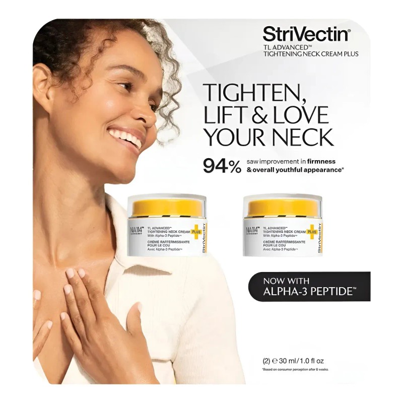 Strivectin Crema Cuello Escote Piezas Todo Tipo Piel Día Noche