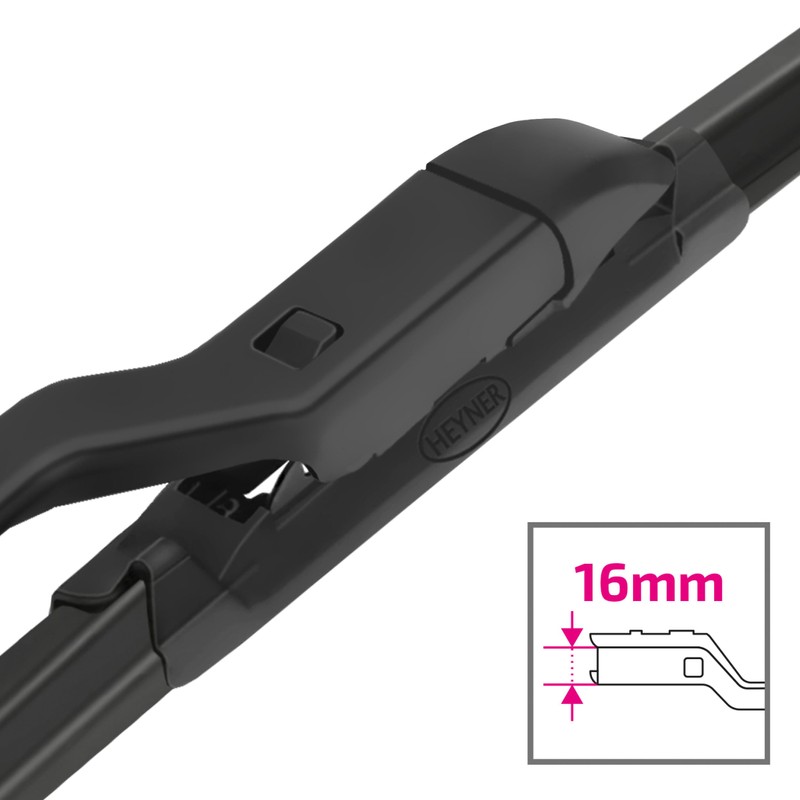 HEYNER® Windscreen Wiper Set Suitable for BYD Seal (01.2022-06.2024) Hybrid