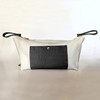 KELAMY Travel Toiletry Bag Small Canvas Dopp Kit Lightweight for