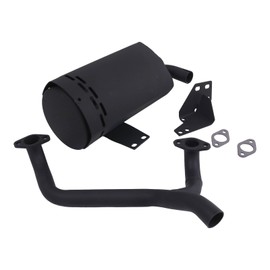 TCINDRR 99999-0414 9999904114 Left Side, Oil Filter Side Muffler Kit Compatible with Kawasaki 603cc FS & FX 418V 541V 600V