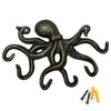ChasBete Key Holder for Wall, Octopus Wall Hooks Decorative for