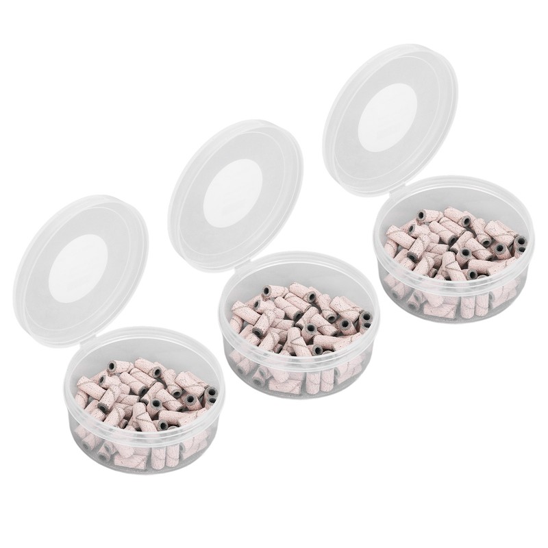 Nail Art Sanding Caps Dead Skin Removal Manicure Polishing Grinding