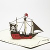 Pirate Ship 3D Pop-Up Card – Perfect for Father's Day,