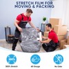 TICONN Stretch Wrap Stretch Film Roll, 1000ft Industrial Strength 15