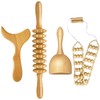 AICNLY 4 Pcs Wood Therapy Massage Tools for Body Shaping,