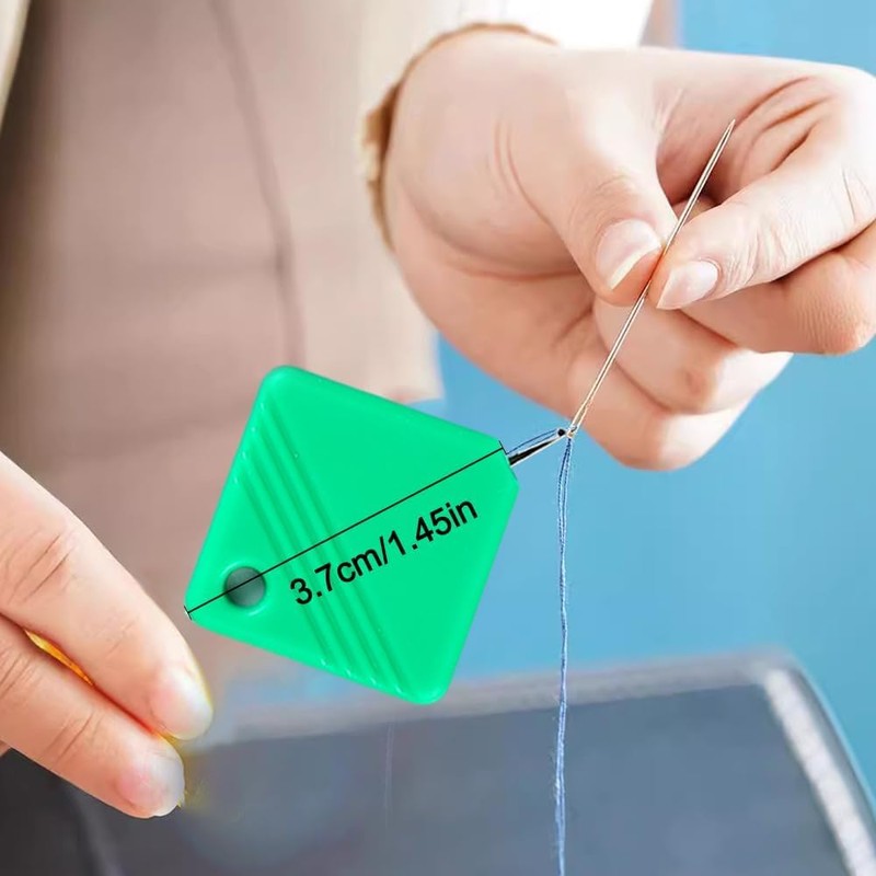 Green Needle Threaders, 2025 Automatic Needle Threaders for Hand Sewing,Needle