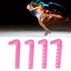 4pcs Ice Skate Guards Antiskid Soft Plastic Adjustable Hockey Skate