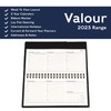 Collins Valour Pocket Week to View 2023 Diary - Black