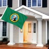 Washington Flag 2x3Ft Double Sided Heavy Duty 3 Ply Durable
