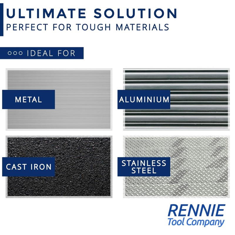 Rennie Tool Company 4-10mm HSS Cobalt Drill Bit Set With