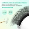 NAGARAKU 4D W Shape Eyelash Extension Supplies Natural Soft Volume