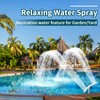 Klleyna Water-Fountain Dual Spray Swimming-Pool-Accessories - Upgrade Above/Inground Waterfall Cooler,