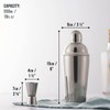 Oak & Steel - 10 Piece Premium Stainless Steel Cocktail