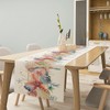 Nautical Table Runner, Summer Coastal Starfish Table Decor 13"x36"