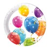 Procos 88148 Plates, Sparkling Balloons, 20 cm, Pack of 8,
